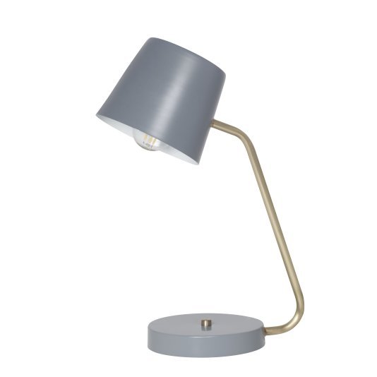 VELADOR COLONIA GRIS C/BRONCE